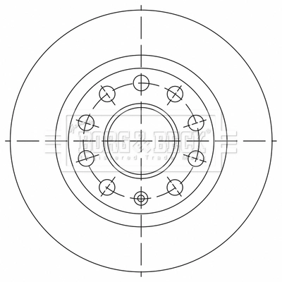 Задний дисковый тормоз Шкода Октавия III A7