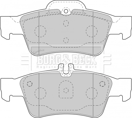 Купить Z231116 Power Stop Колодки тормозные задние, дисковые