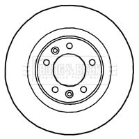 Compre Disco do freio traseiro Peugeot Expert 