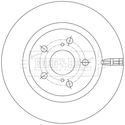 Disco do freio dianteiro Toyota RAV4 preço, a partir de 159,48 USD