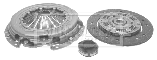  Kit de embraiagem (3 peças) Skoda Fabia II hatchback (5J2, 542, 572, 582) (2006 - 2014) II