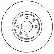 Disco do freio dianteiro Peugeot/Citroen 4246C0 preço, a partir de  