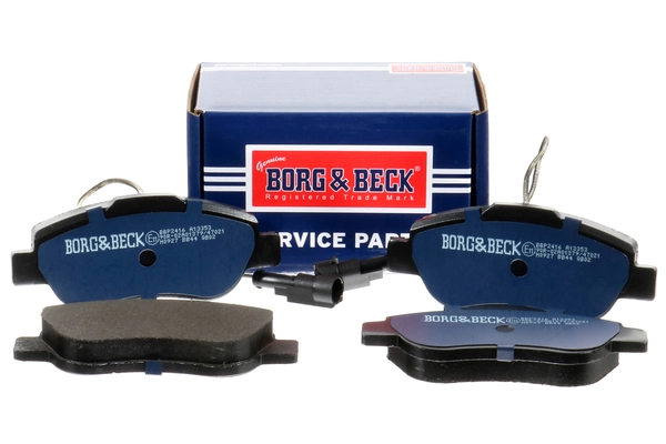 BBP2416 Borg&beck Колодки передние