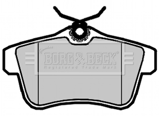 Sapatas do freio traseiras de disco Citroen C4 II B7