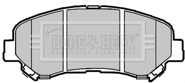 Передние тормозные колодки D10609DF0A Nissan/Infiniti