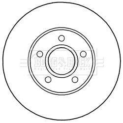  Передние тормозные диски Ford Focus 3