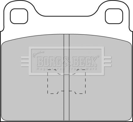 Sapatas do freio dianteiras de disco Audi 80 B1 82