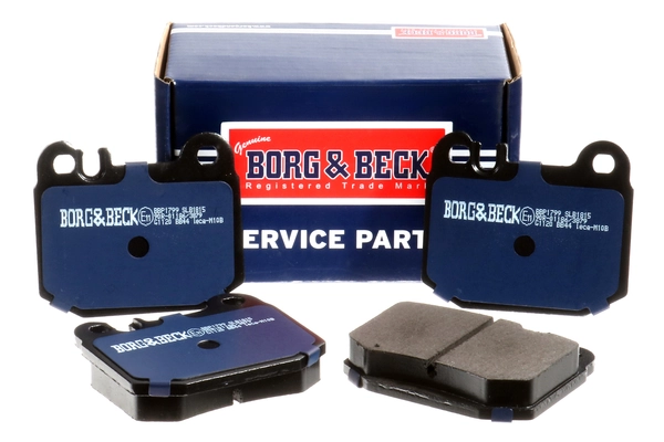 BBP1799 Borg&beck Колодки тормозные дисковые комплект