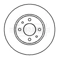 Disco do freio traseiro Fiat Punto GRAND 199