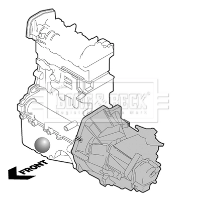 Гидроопора двигателя передняя KIA Ceed хэтчбек (ED) (2006 - 2012) цена, от 25.95 USD