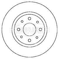 Compre 51865132 Fiat/Alfa/Lancia Disco do freio traseiro