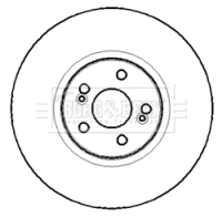 Disco do freio dianteiro Renault Espace IV JK0