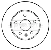  Disco do freio dianteiro Renault Master I ônibus (T) (1980 - 1998) I