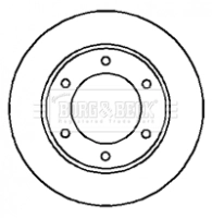 Disco do freio dianteiro para Toyota Land Cruiser 90 J9