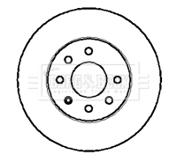 Compre Disco do freio dianteiro Daewoo Nubira 1