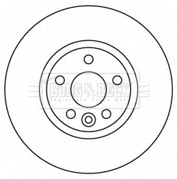 Compre Disco do freio dianteiro Volvo XC70 