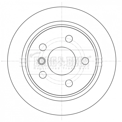 Disco do freio traseiro MINI Cooper  F57
