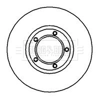 Compre Disco do freio dianteiro Ford Transit 4