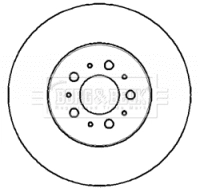 Compre Disco do freio dianteiro Volvo XC90 