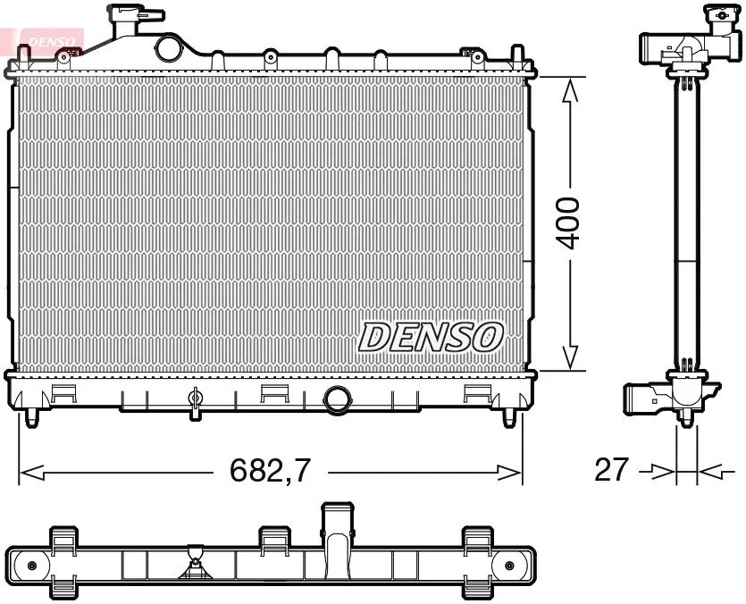 48A809KY Koyorad Радиатор основной