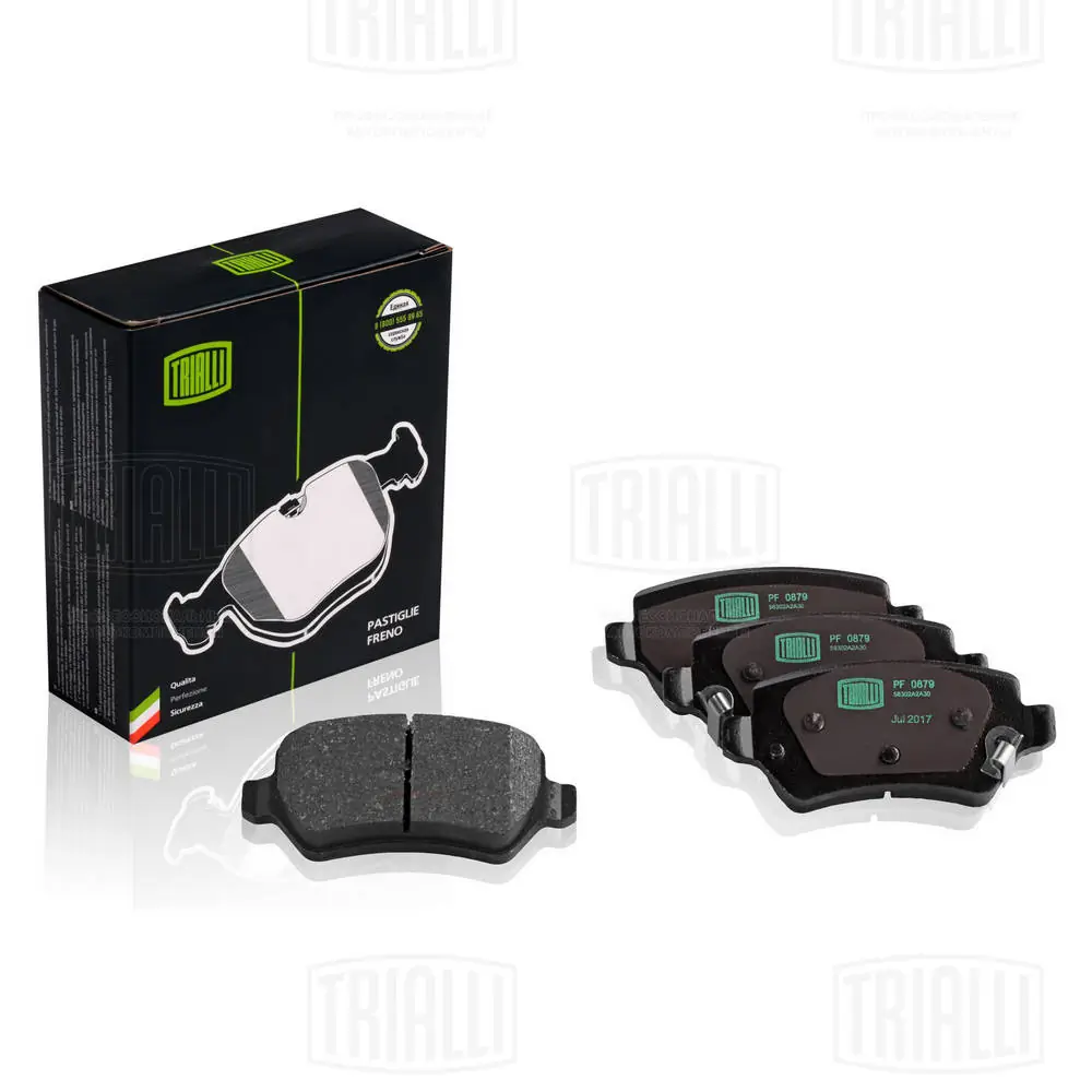 Колодки тормозные задние дисковые TRIALLI PF0879