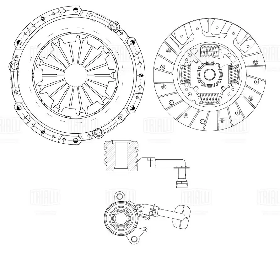 Сцепление в сборе на Nissan Tiida  C11X