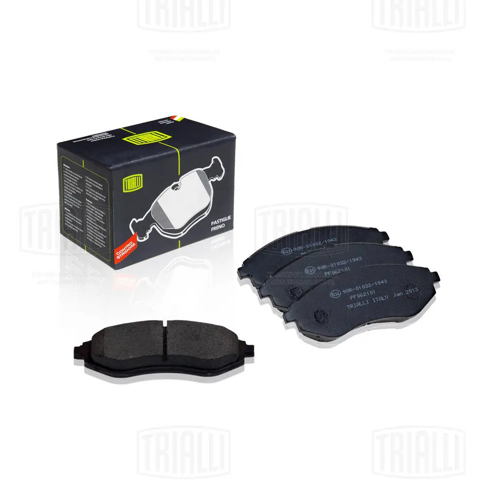 Колодки тормозные передние дисковые TRIALLI PF062101