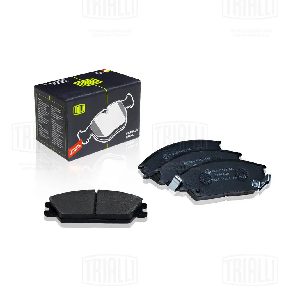 Колодки тормозные передние дисковые TRIALLI PF084101