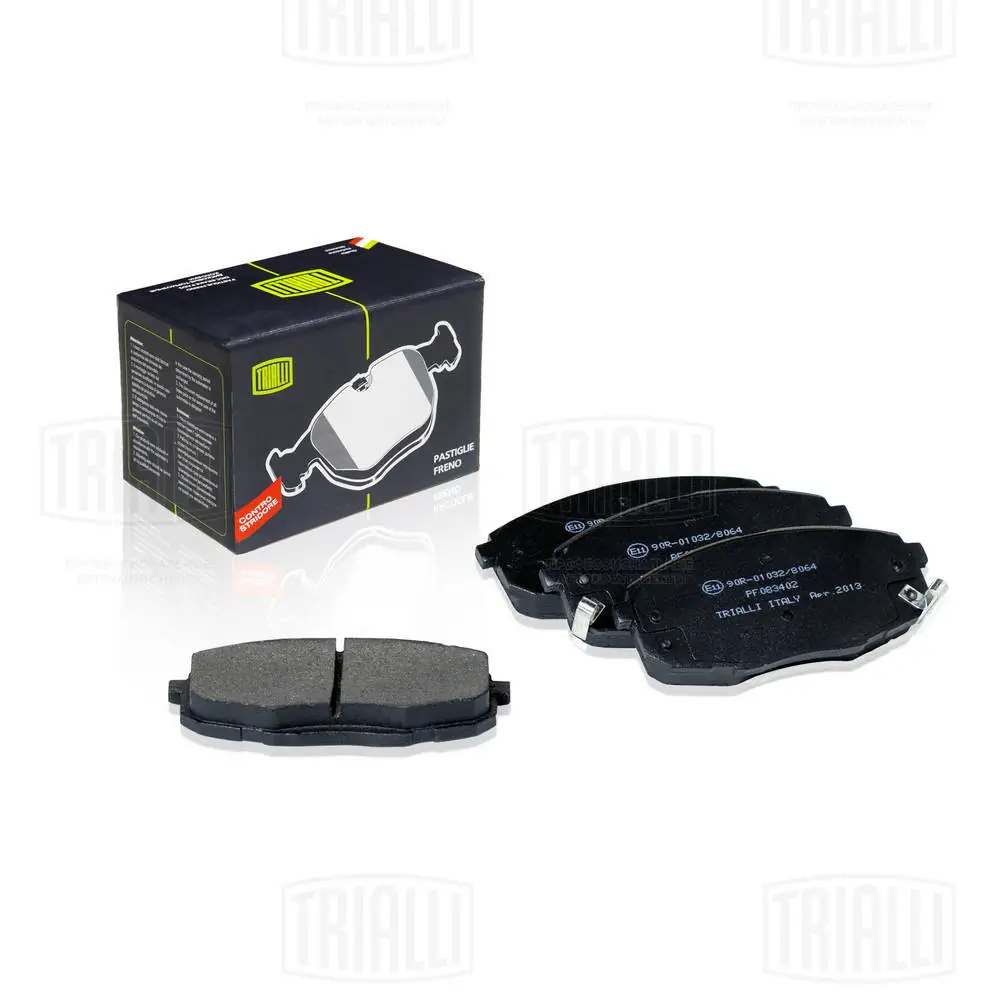 Колодки тормозные передние дисковые TRIALLI PF083402