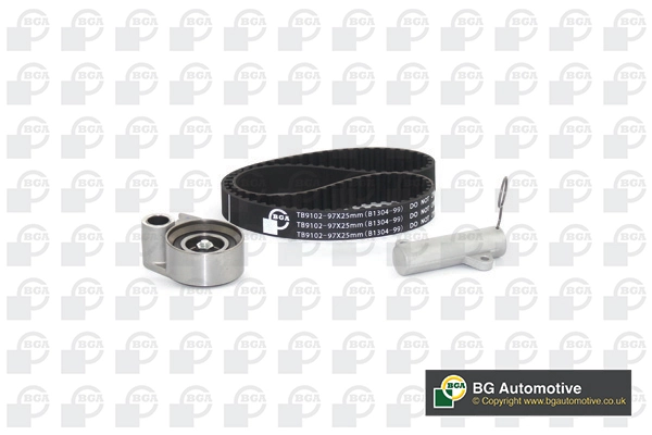 Correia do mecanismo de distribuição de gás, kit Toyota Land Cruiser J150