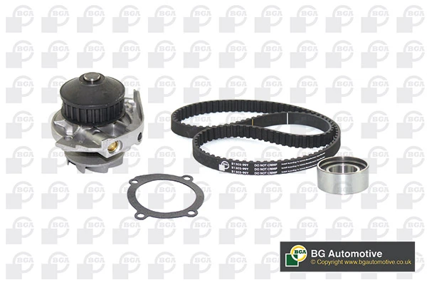 Correia do mecanismo de distribuição de gás, kit Fiat Panda 1 141A