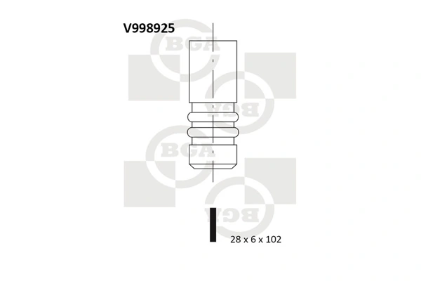 Купить V95152 AE Выпускной клапан