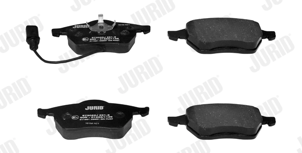 573022J Jurid/Bendix Колодки передние