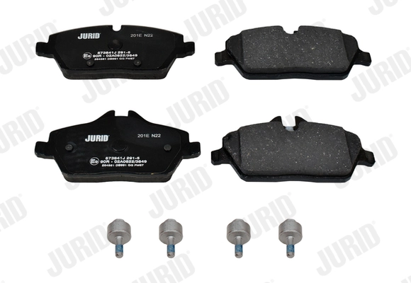 573841J Jurid/Bendix Колодки передние
