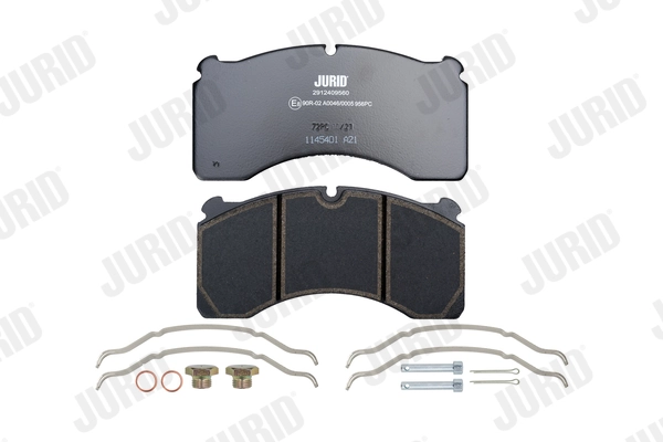 DBS8024 Hexen Колодки тормозные дисковые комплект