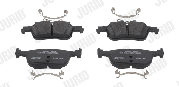 Sapatas do freio traseiras de disco Ford Mustang CGW, K3R, K3S