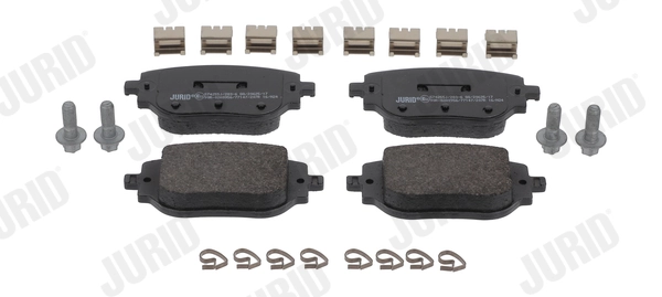1673597480 Peugeot/Citroen Колодки тормозные дисковые комплект