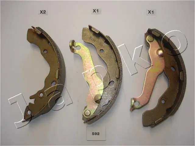 Тормоза рабочие задние ножные и тормозные барабаны KAP H07SHOE902052 цена, от 14.22 USD