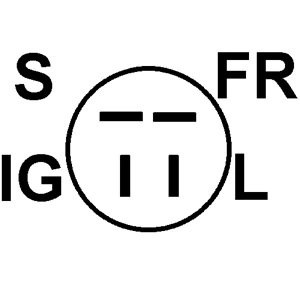  Relê-regulador do gerador (relê de carregamento) Honda Civic VI sedan (EJ9, EK3/4) (1995 - 2001) VI