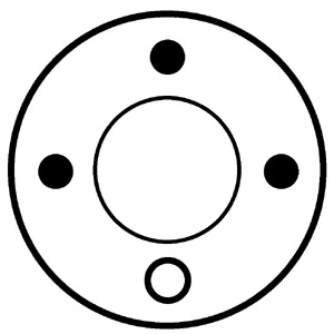 Relê retrator do motor de arranco Mitsubishi Montero K8, K9