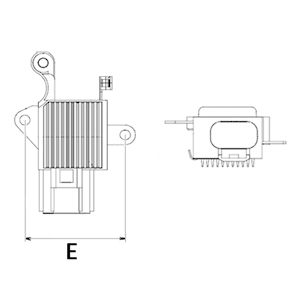 Реле регулятор генератора Тойота Рав-4 III