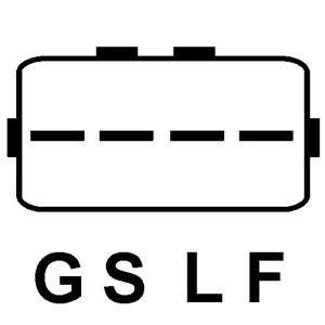 Relê-regulador do gerador (relê de carregamento) Mitsubishi Colt 5 CJA