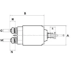 Втягивающее Mahle Original MSX924 цена, от 30.26 USD