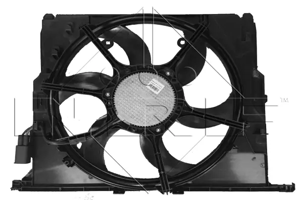 Ventilador elétrico de esfriamento montado (motor + roda de aletas) BMW 5 F10