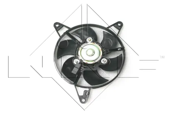 46541006 Fiat/Alfa/Lancia Ventilador elétrico de esfriamento montado (motor + roda de aletas)