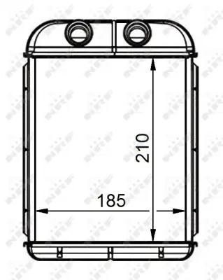 Radiador de forno (de aquecedor) Renault Espace 4 JK0