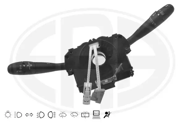 Comutador instalado na coluna da direção, montado Citroen Berlingo  B9