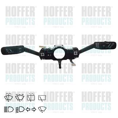 Comutador instalado na coluna da direção, montado Skoda Octavia 5E3, NL3, NR3