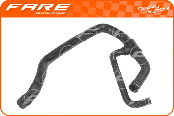 Mangueira (cano derivado) inferior do radiador de esfriamento Citroen Nemo