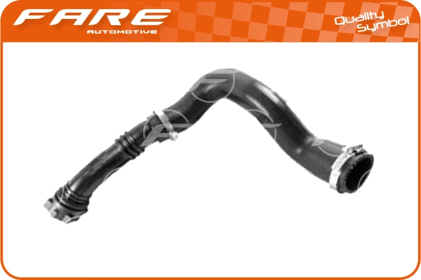 16384 FARE Tubo flexible de aire de sobrealimentación derecho original y equivalente